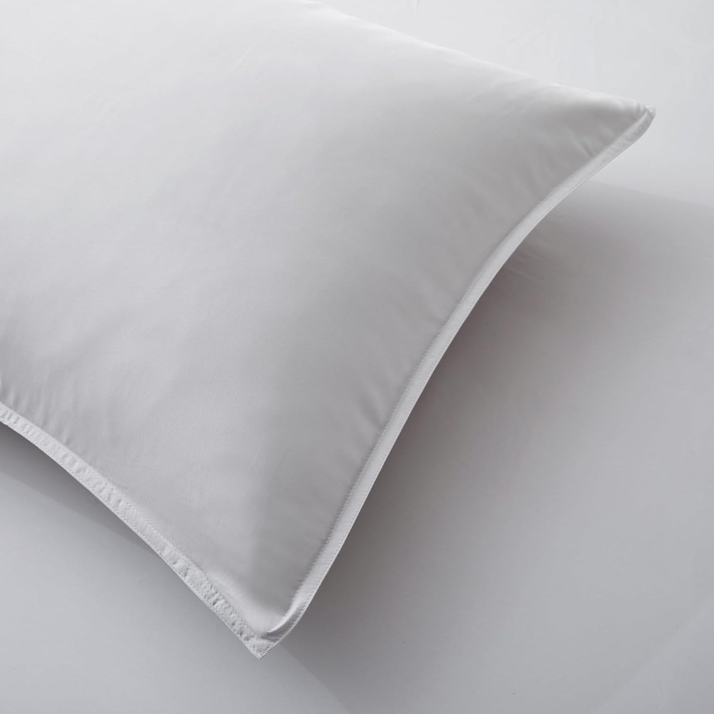 Luxury Bamboo Market | King Envelope Pillowcase Set | 100% Viscose Made from Bamboo | Organically Grown | Ultra Soft | Cooling | 2pcs [Dove Grey(Silver Grey)]