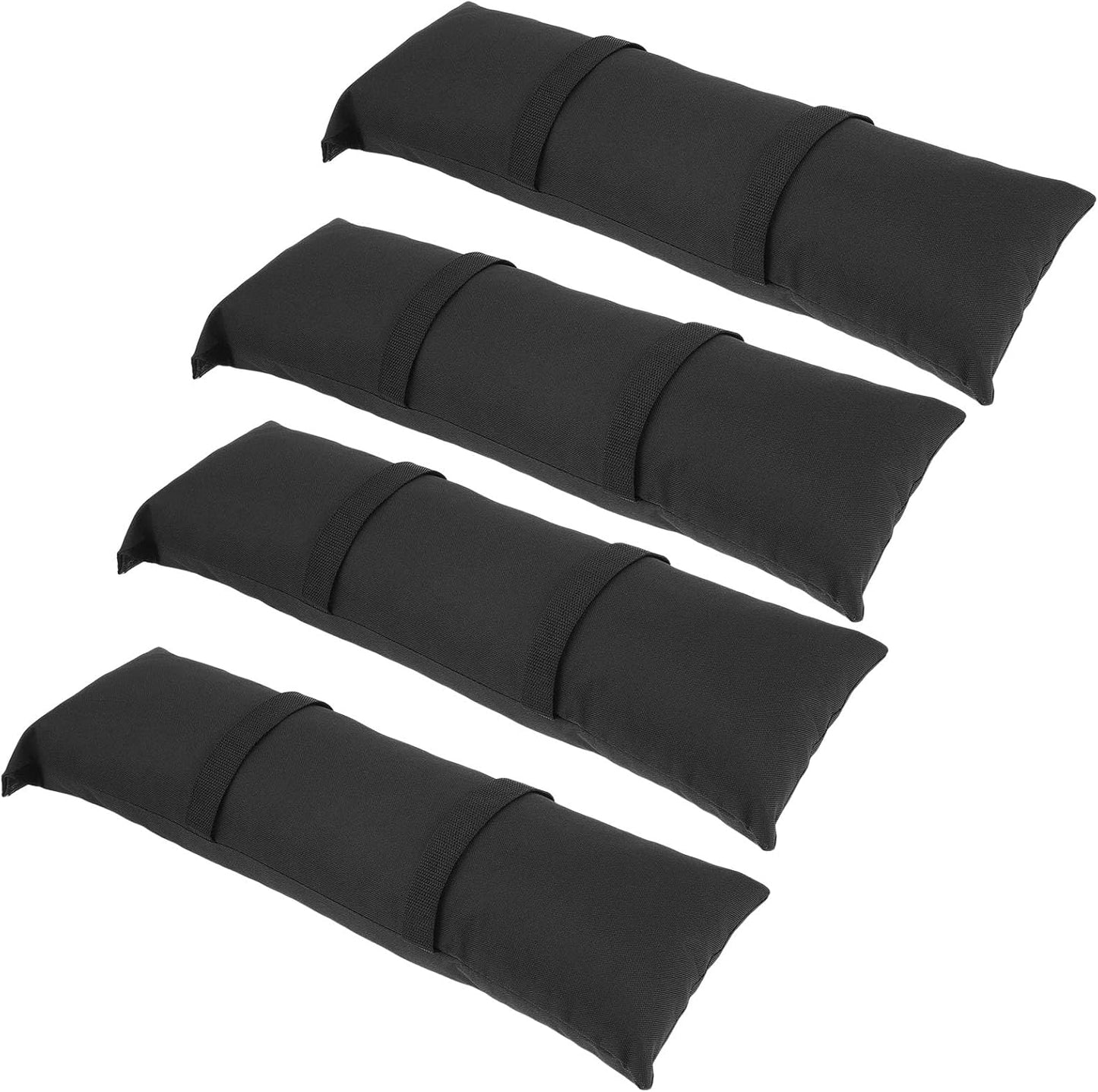 Umbrella Base Weights, 4 Pack Fillable Sand Bag Weights Heavy Duty up 49LBS, Outdoor Furniture Weights Waterpoof for Cantilever Patio Umbrella, Trampoline, Outdoor Garden Backyard Furniture.