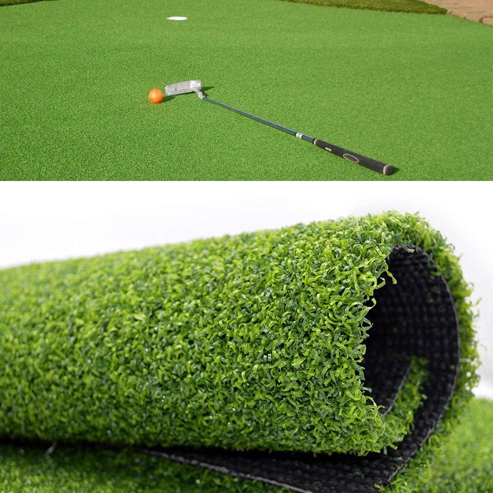 Golf Putting Green - Artificial Grass Turf 11FT X 81FT, Indoor/Outdoor Training Mat, Synthetic Fake Grass for Baseball, Football, Gym Sports