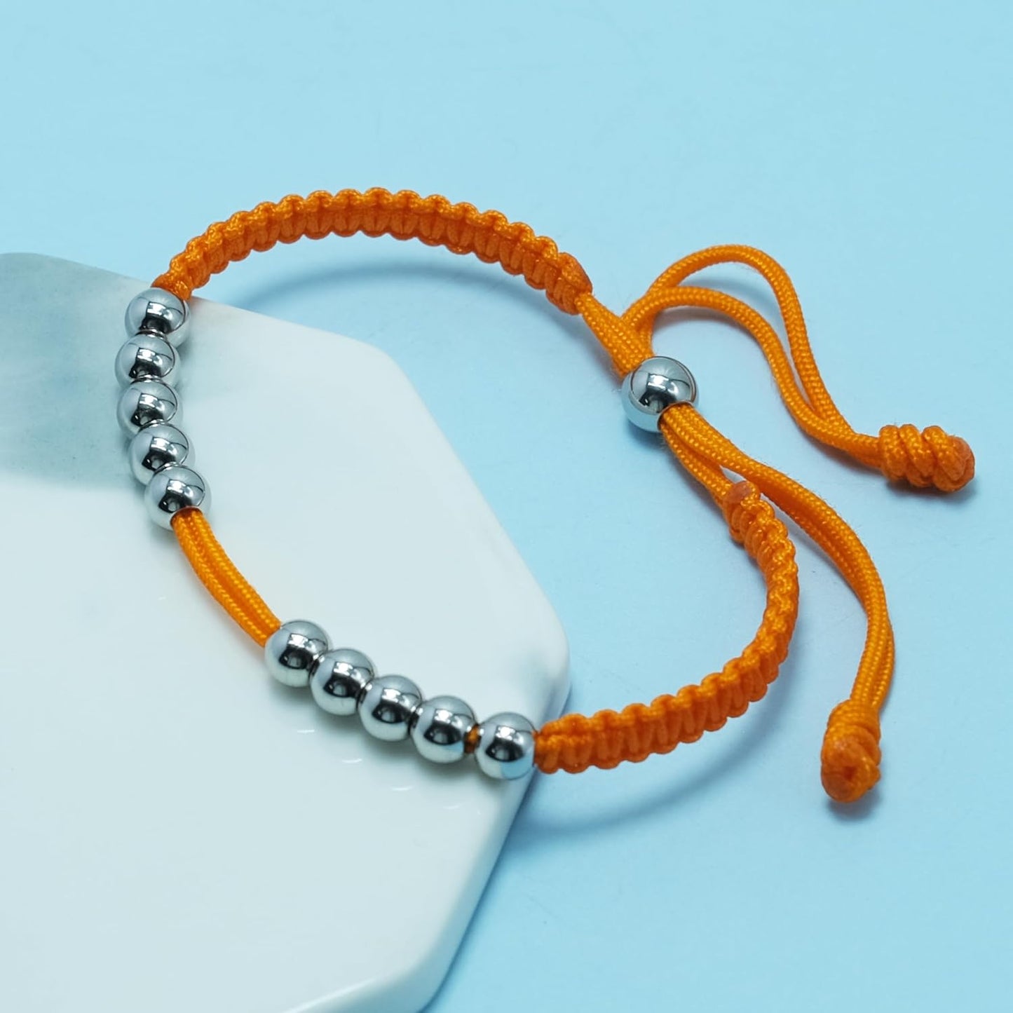 LAMIBEE Golf Stainless Steel 10 Beads Score Counter Bracelet, Golf Stroke Count Bracelet, Resizable and Easy to Adjust Golf Round Scoring Tracker, Durable and Stylish Golf Accessory