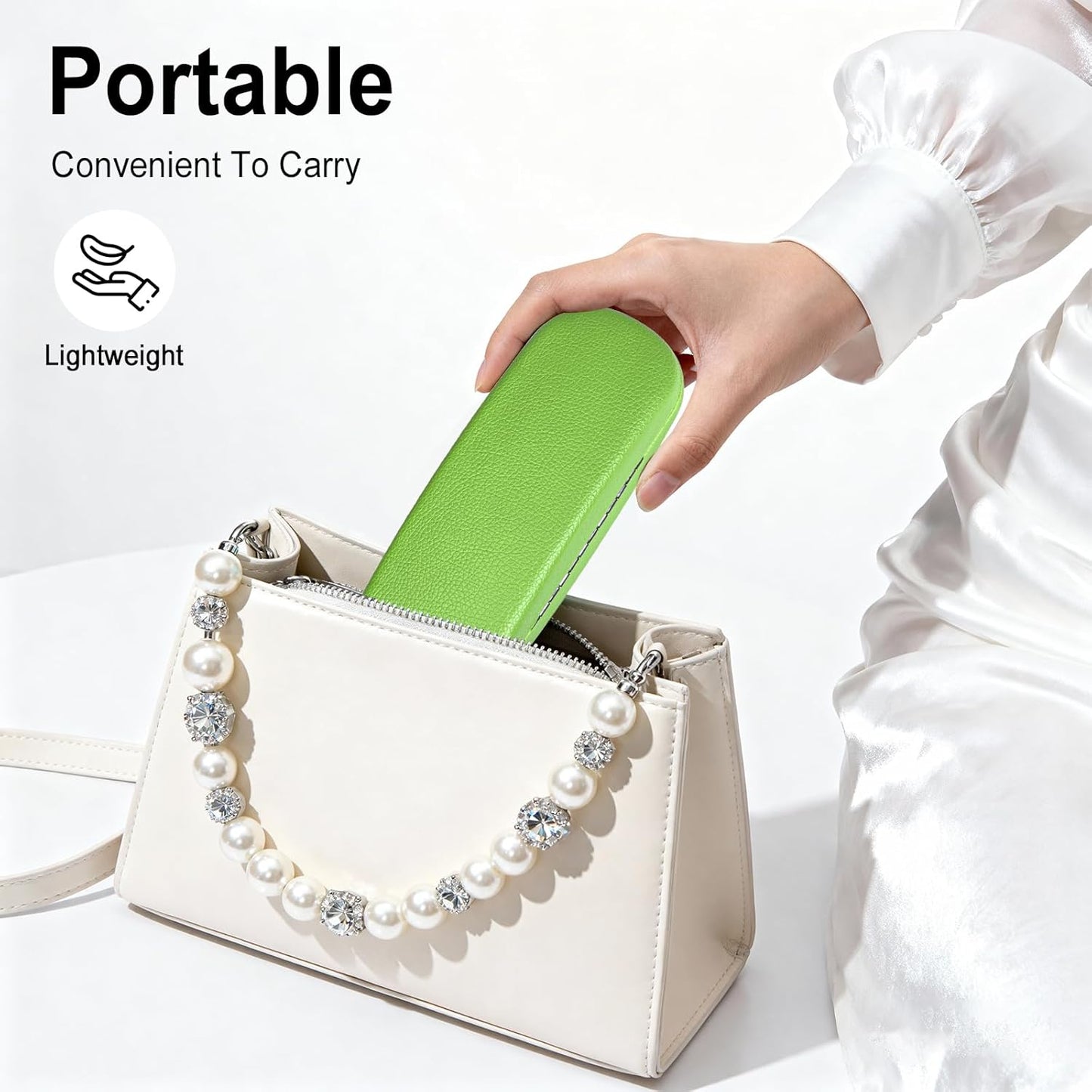 RayLove Glasses Case, Unisex Hard Shell Eyeglass Case, PU Leather Protective Hard Eye Glasses Cases with Eyewear Accessories