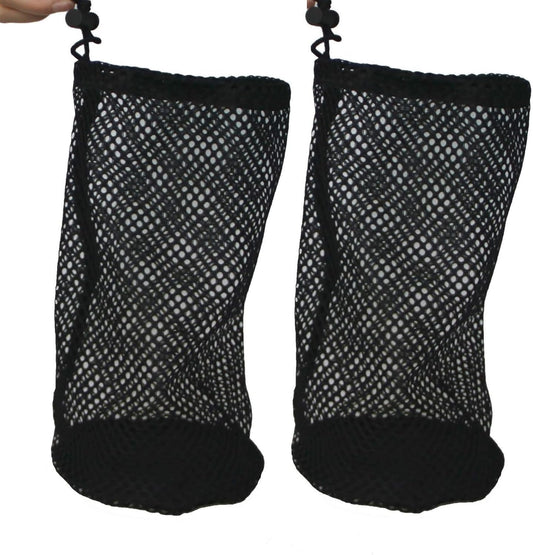 2Pcs Golf Ball & Pickleballs Mesh Bag, Golf Balls Mesh Bag Sack, Multi-Purpose Net Pouch, Fit for Table Tennis Balls, Kids Toys Storage, Diving