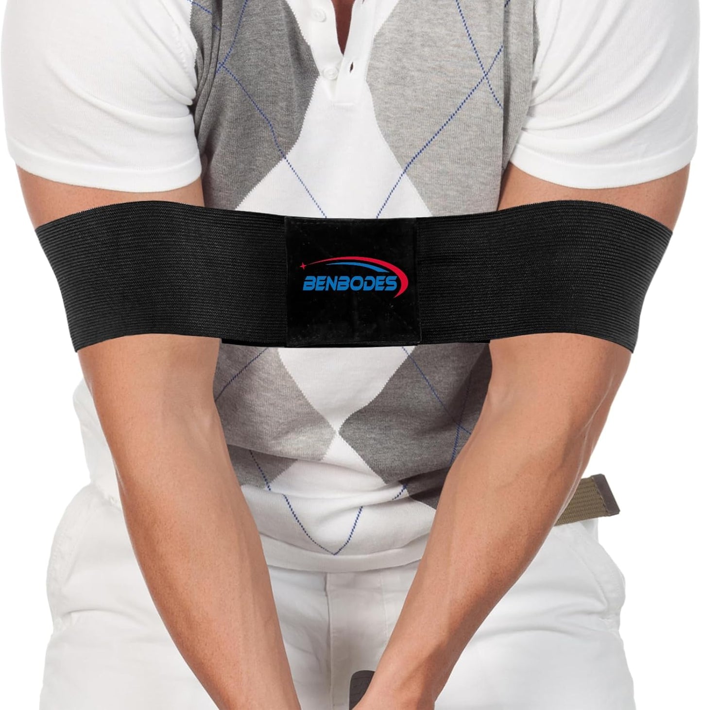 Golf Swing Training Aid - Muscle Memory & Connection Swing Corrector for Golfers, Arm & Elbow Posture Trainer for Right/Left Handed Beginners, Golf Trainer Arm Band for Indoor/Outdoor Club Practice