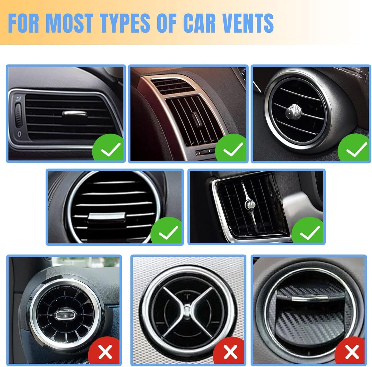 Personalized Car Air Vent Clip with Your Photo and Text,Custom Different Scents Car Air Vent Clip,Interior Decoration,Decorative Accessories