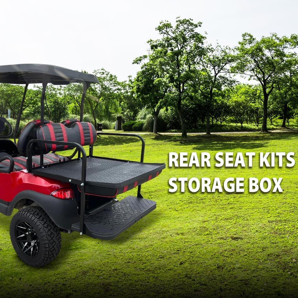 G-PLUS Storage Cooler & Storage Box Insert Compatible with Rear Seat Kits Except Club Car Ds Models