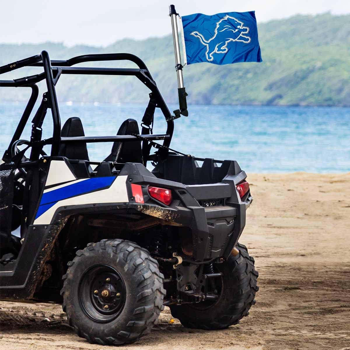 Detroit Lions Boat and Golf Cart Pennant Flag