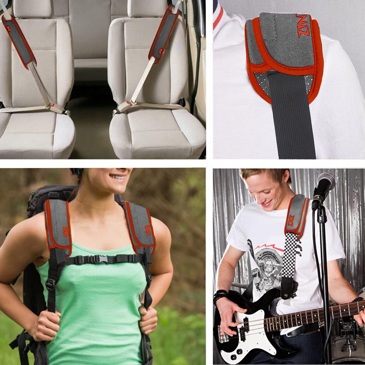 ZINZ Ultra Thick & Breathable Universal Shoulder Pad Cushion for Bag - Long & Comfort