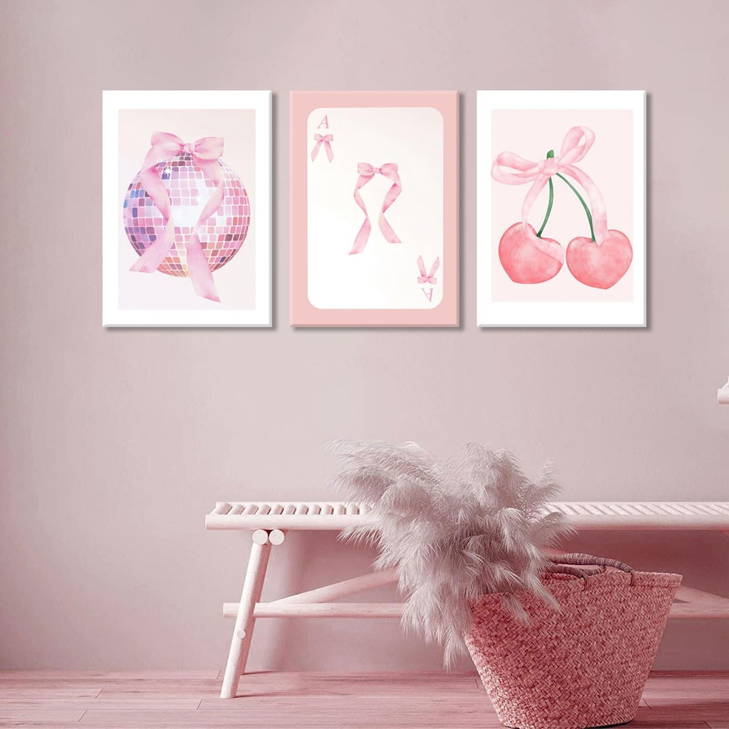 MTFBWY 3Pcs Framed Canvas Wall Art 16x24in Canvas