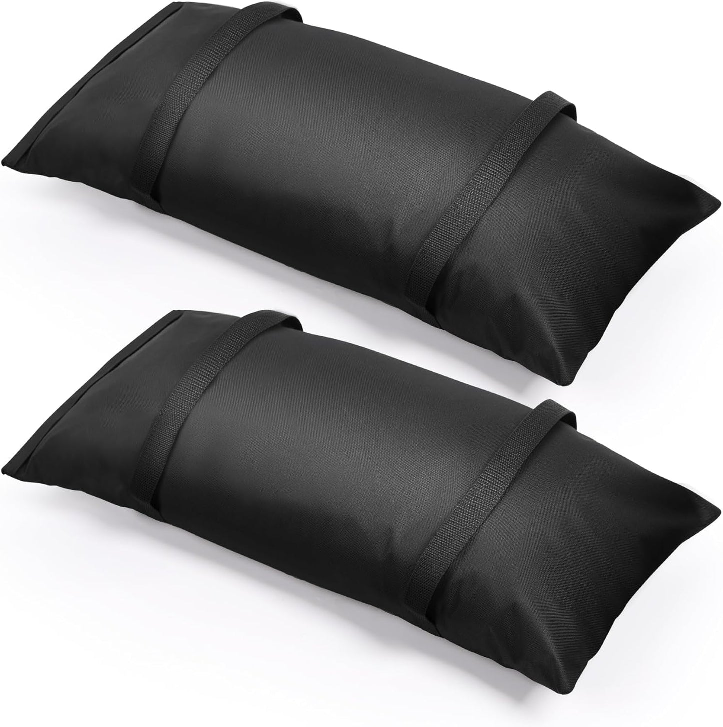 Umbrella Base Weights Fillable Sandbags, 2 Packs Sand Bags for Weight, Outdoor Weatherproof Heavy Duty Weight Sandbag for Furniture Umbrella Stand Garden Cantilevers Poolside Accessories