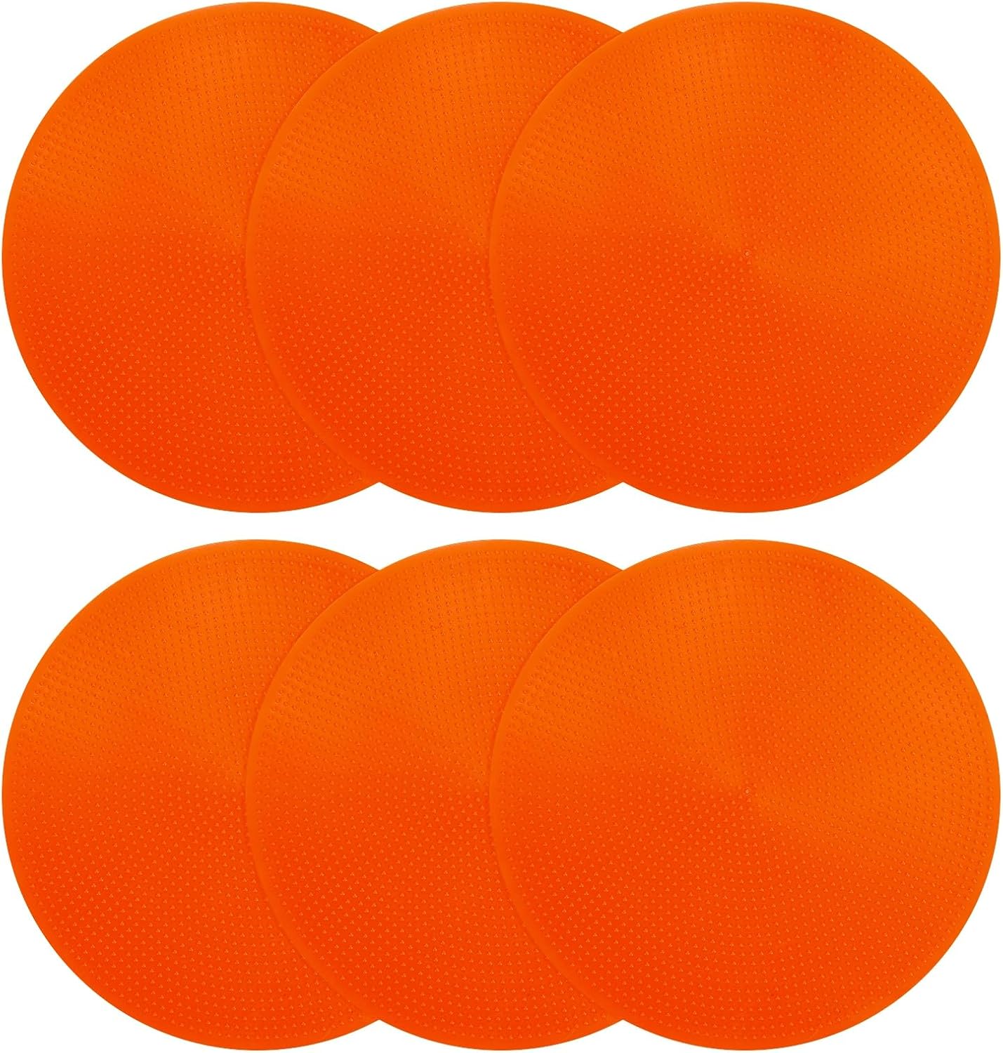PATIKIL Spot Markers, Non-Slip Floor Dots Agility Markers Flat Field Cone Poly Dot