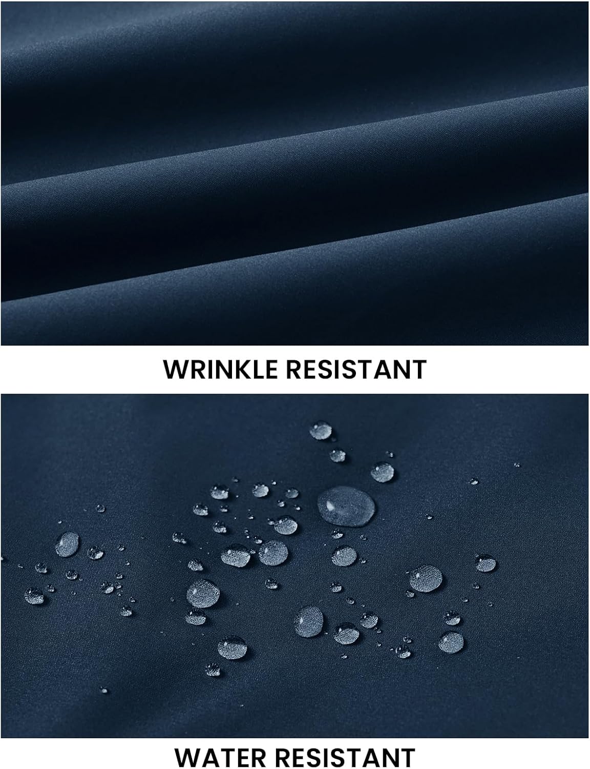 Rdruko Men's Golf Vest Lightweight Outerwear Windproof Water Resistant Grid Lining Vest with Zipper Pockets for Casual