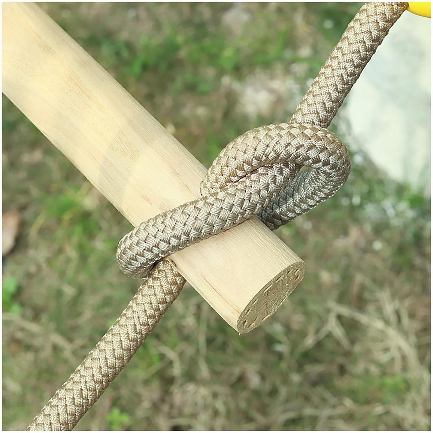 Amusement Park Suspension Bridge,Rope Ladder Bridge,Rickety Bridge, Slackline Accessories, Suitable for Outdoor Activities(Size:13.12ft(4m))