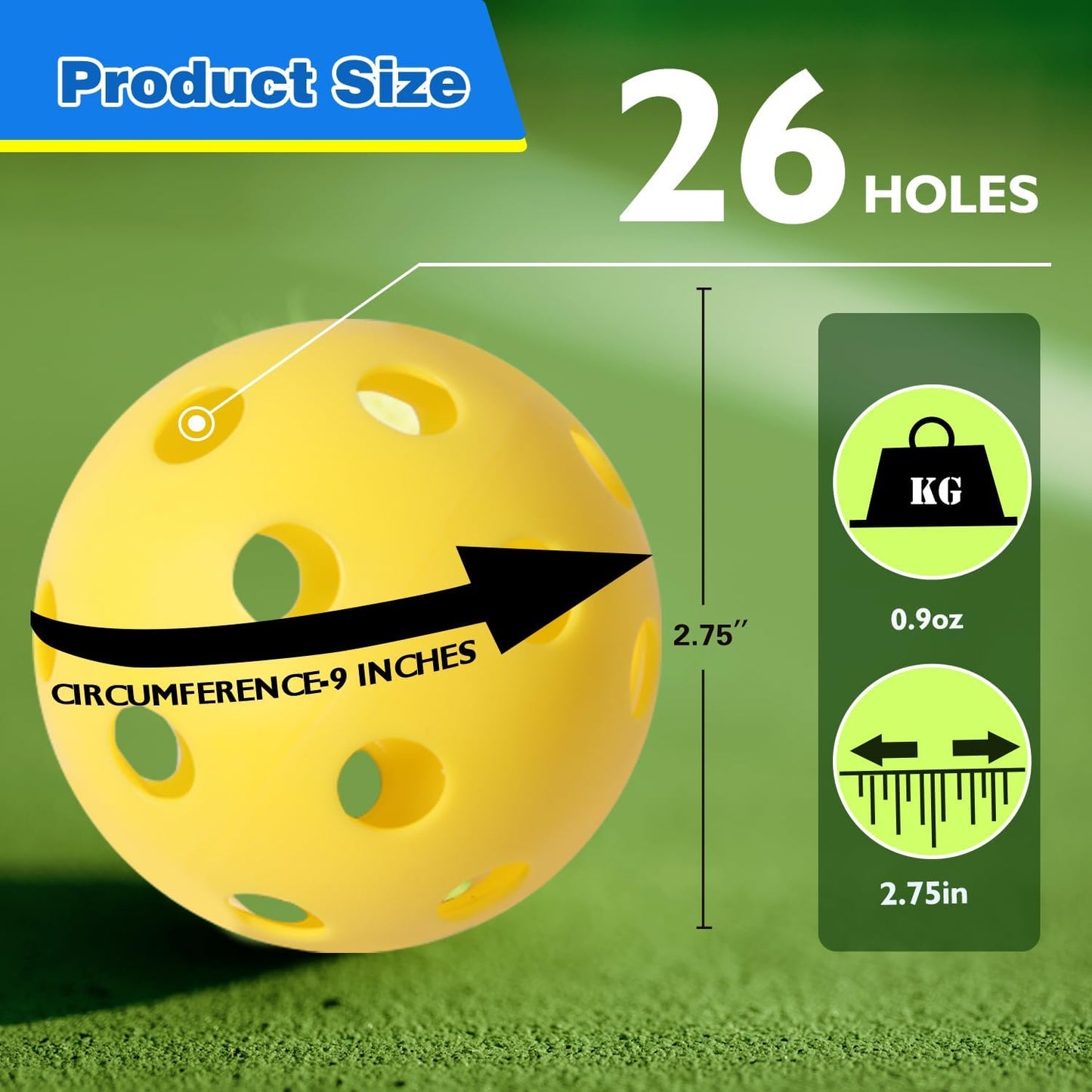 GSE Games & Sports Expert Practice Baseballs, Plastic Baseballs Training, Hollow Airflow Softballs for Pitching, Batting, Catching for All Skill Levels (Several Styles Available)