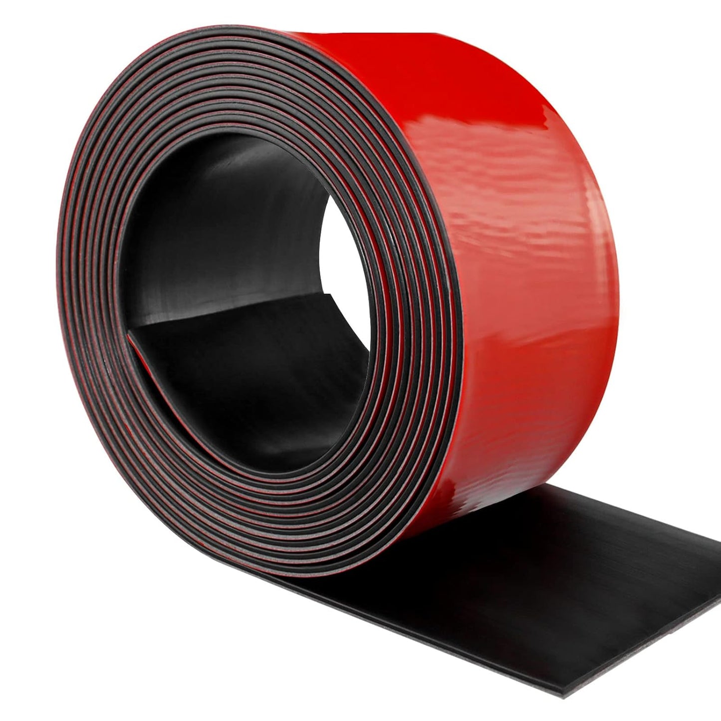 Neoprene Rubber Strips Self Adhesive Solid Rubber Sheets, Rolls & Strips for DIY Gaskets Crafts Pads Seals Warehouse Flooring Neoprene Sheet with Adhesive Backing (4" Wide x 1/16" Thick x 40' Long)
