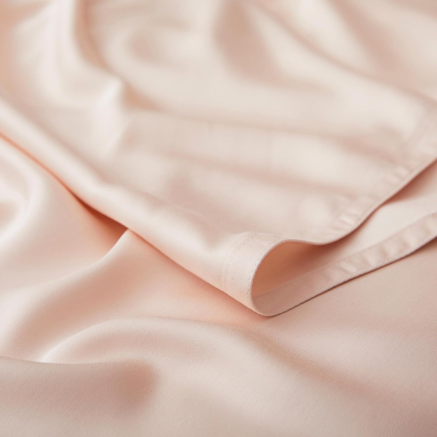 Luxury Bamboo Market | Queen Envelope Pillowcase Set | 100% Viscose Made from Bamboo | Organically Grown | Ultra Soft | Cooling | 2pcs [Vintage Pink]