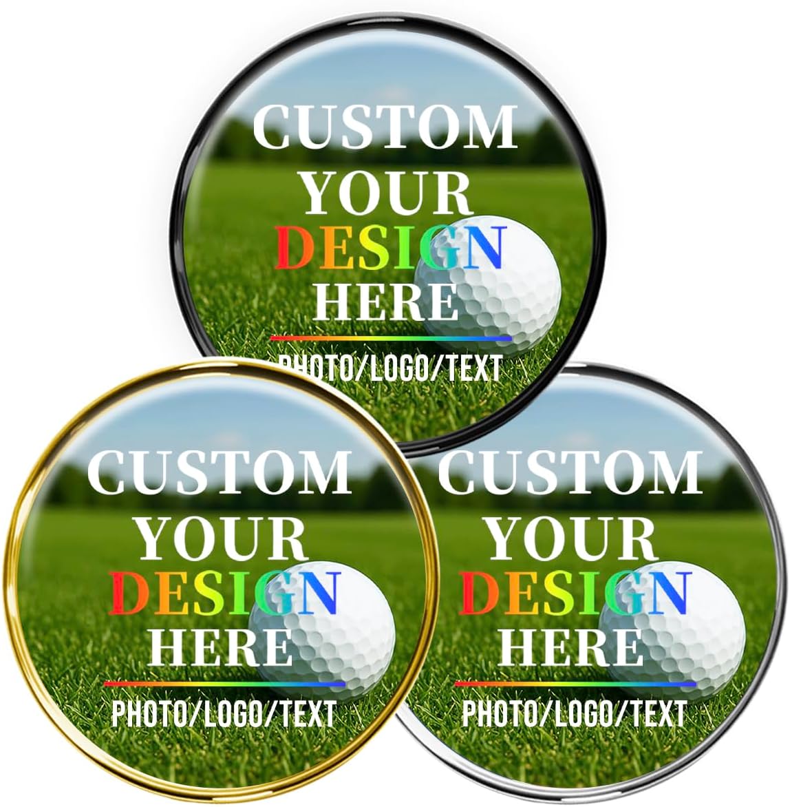 Custom Golf Divot Tool with Ball Marker, Personalized Foldable Golf Repair Tool, Golf Accessories Gift for Men & Women