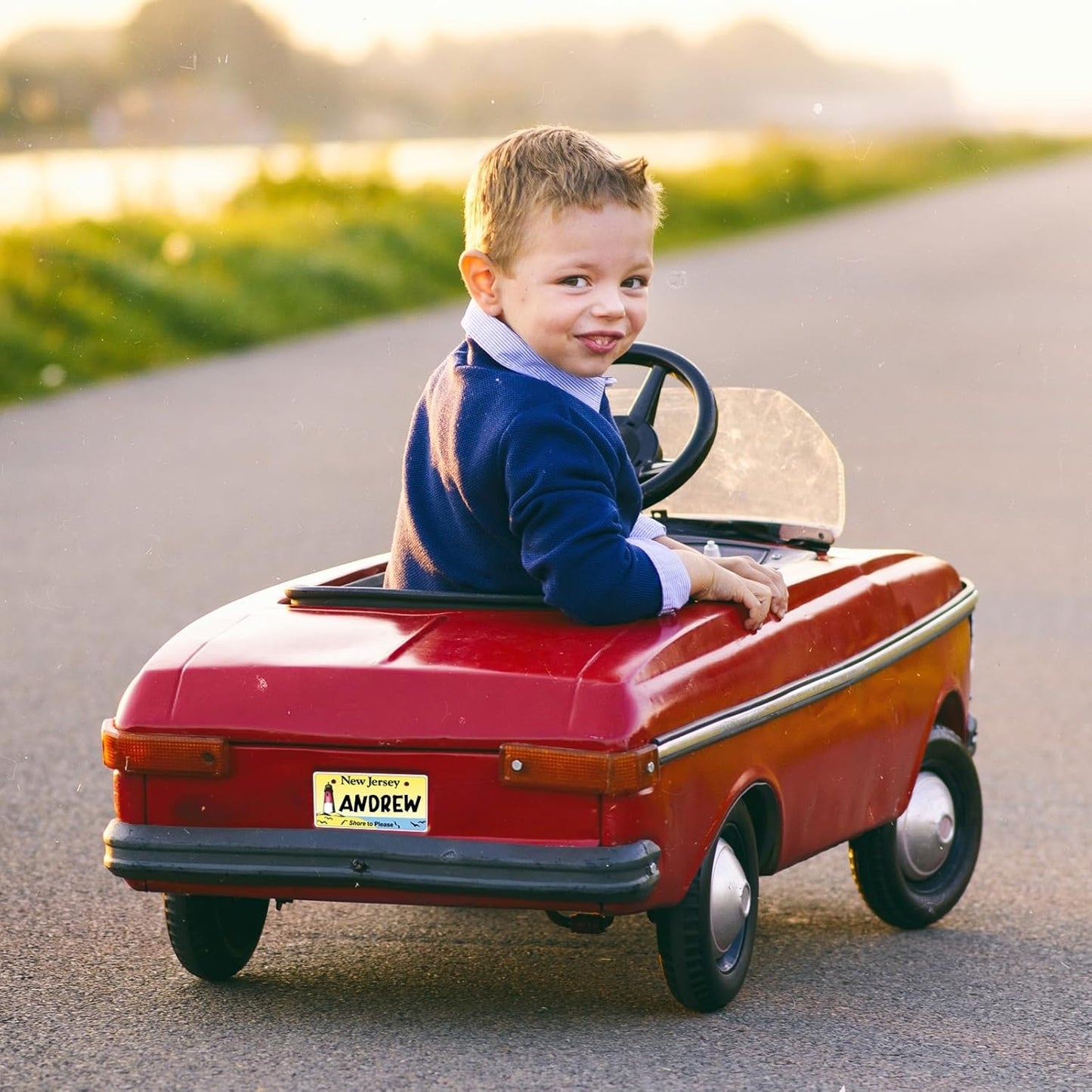Custom Mini License Plate,Personalized Oklahoma Bike License Plate - Select from All 50 States,3 Sizes - Customized Customizable State Car Tag Plates for Kids Bike, Bicycle,Toy Car,4x2 Inch