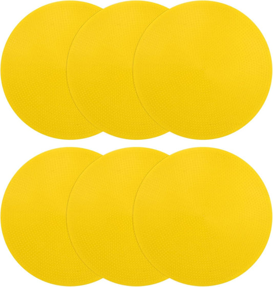 PATIKIL Spot Markers, Non-Slip Floor Dots Agility Markers Flat Field Cone Poly Dot