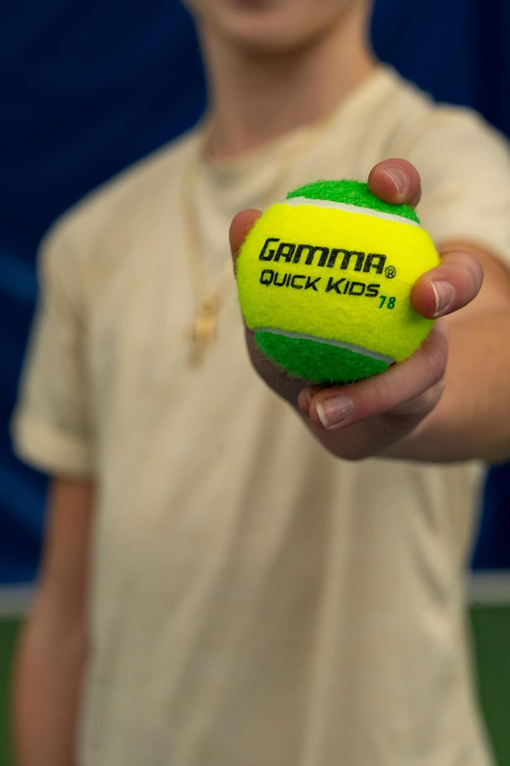 GAMMA Quick Kids 36, 60, & 78 Training Tennis Balls for Kids & Beginners, Low-Compression Core Reduces Speed & Bounce, Great for Tennis Practice, USTA & ITF Approved for Use in 10 & Under Tournaments