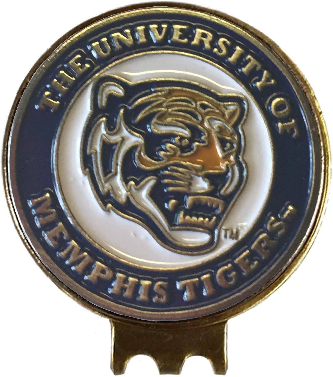 Magnetic Golf Hat Clip with 2 Double-Sided Golf Ball Markers – Easily Attaches to Golf Cap – Made of Stainless Steel & Ideal for Avid Golfers
