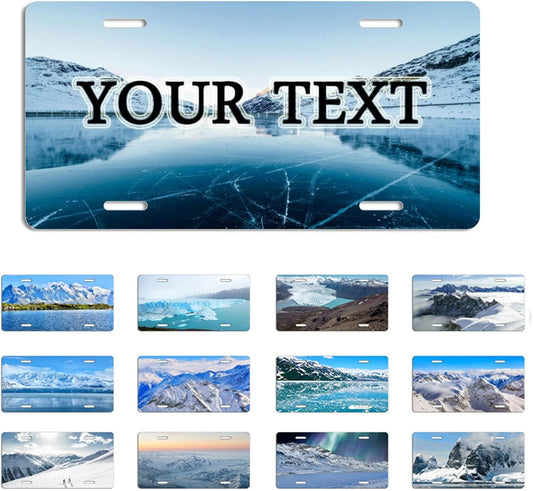 Made in USA Custom License Plate, Design Your Own Personalized License Plate with Photo,Logo, and Text,Customized 12"X6"Premium Aluminum