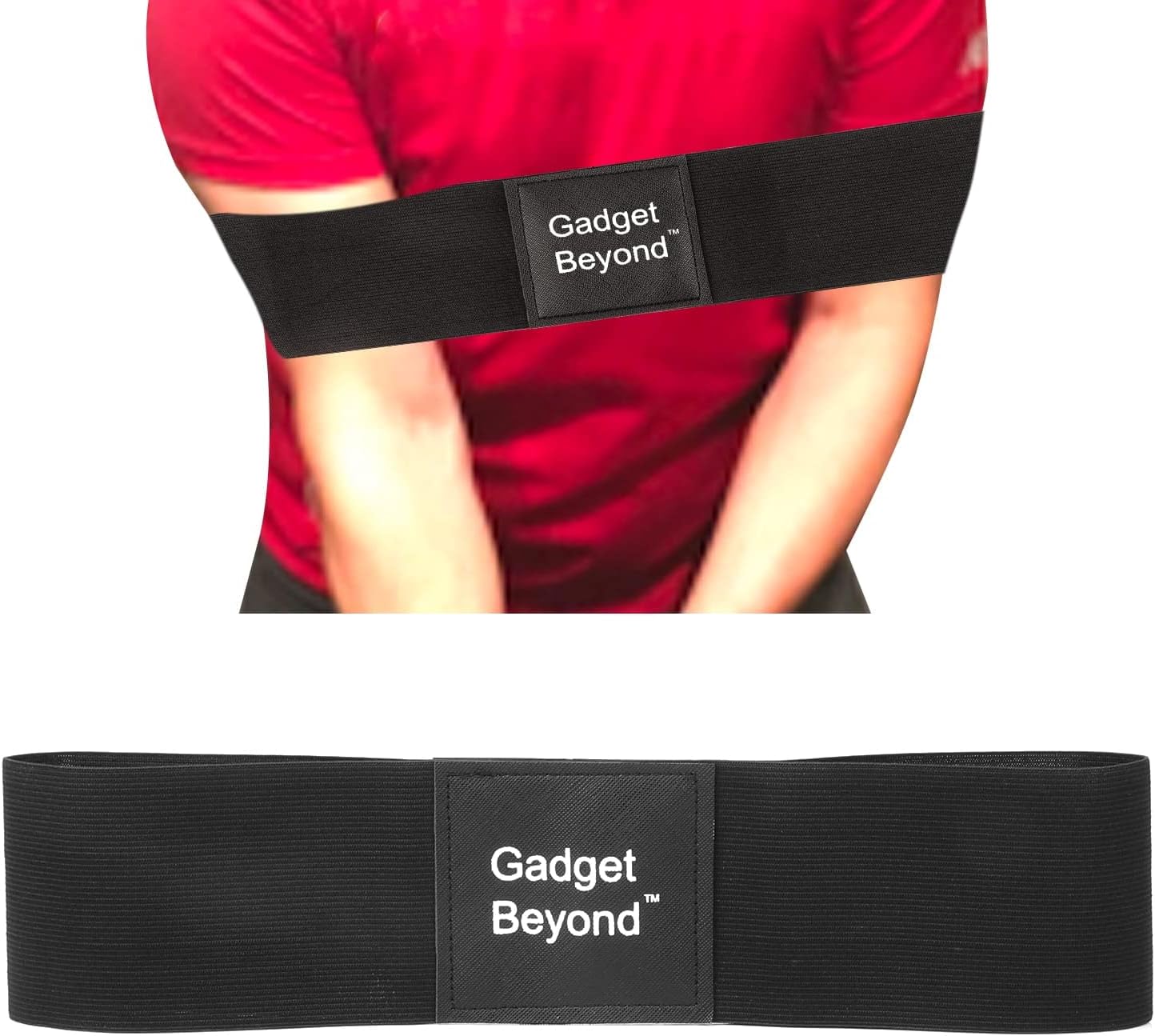 Gadget Beyond Golf Swing Training Aid, Swing Correcting Arm Band Golf arm Training aid Black, Golf Swing aids Training,Golf Swing Trainer
