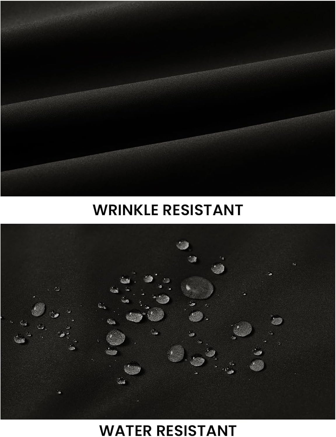 Rdruko Men's Golf Vest Lightweight Outerwear Windproof Water Resistant Grid Lining Vest with Zipper Pockets for Casual