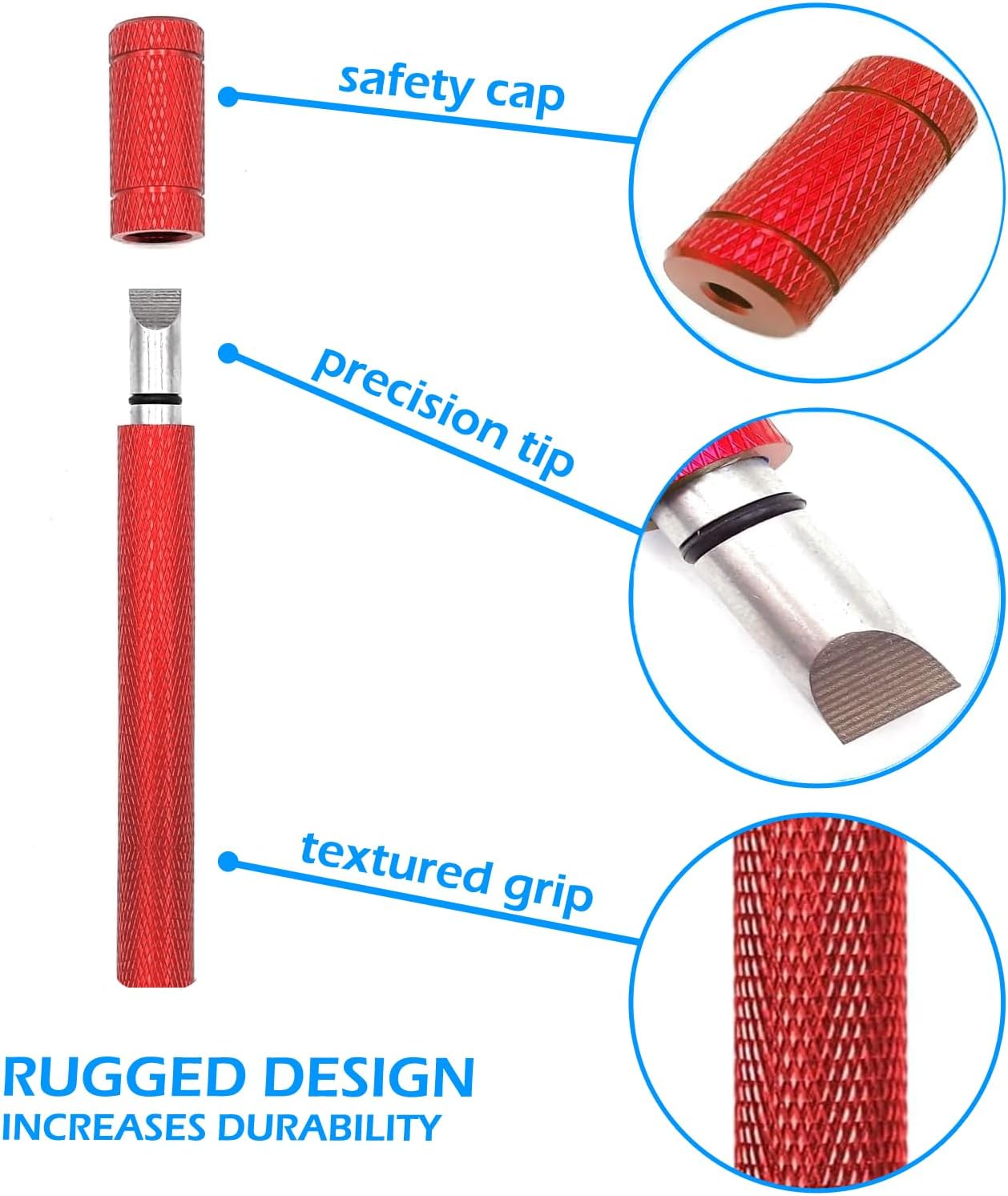 Golf Club Grove Sharpener,Golf Club Grove Cleaner, Re-Grooving and Cleaning Tool for Wedges and Irons, Optimal Backspin on Golf Ball for Precision Shots 5 Colors to Choose from