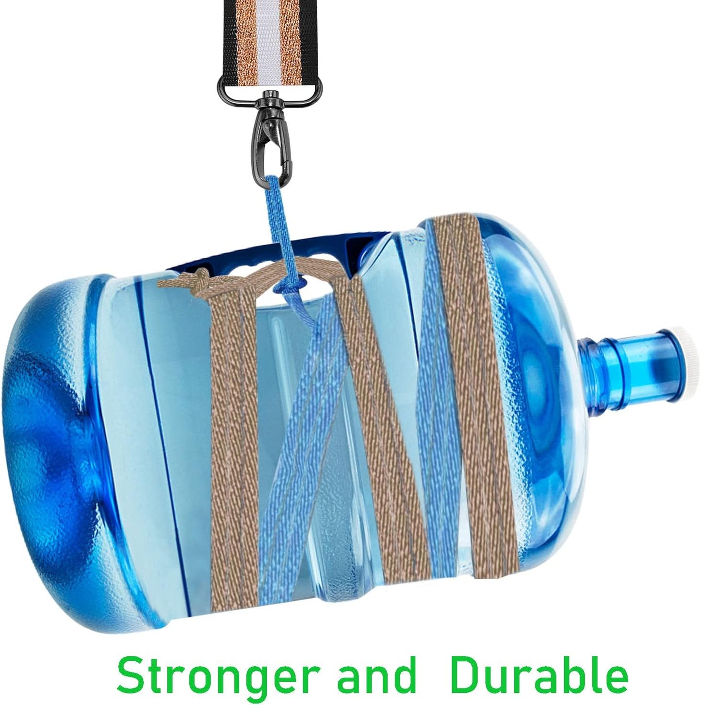 ZINZ 77 Inch Shoulder Strap Univesal Bag Strap with Fixed Pad Ultra Thick Plus Long & Breathable Cushion, Replacement Strap for Bags,Black Gold