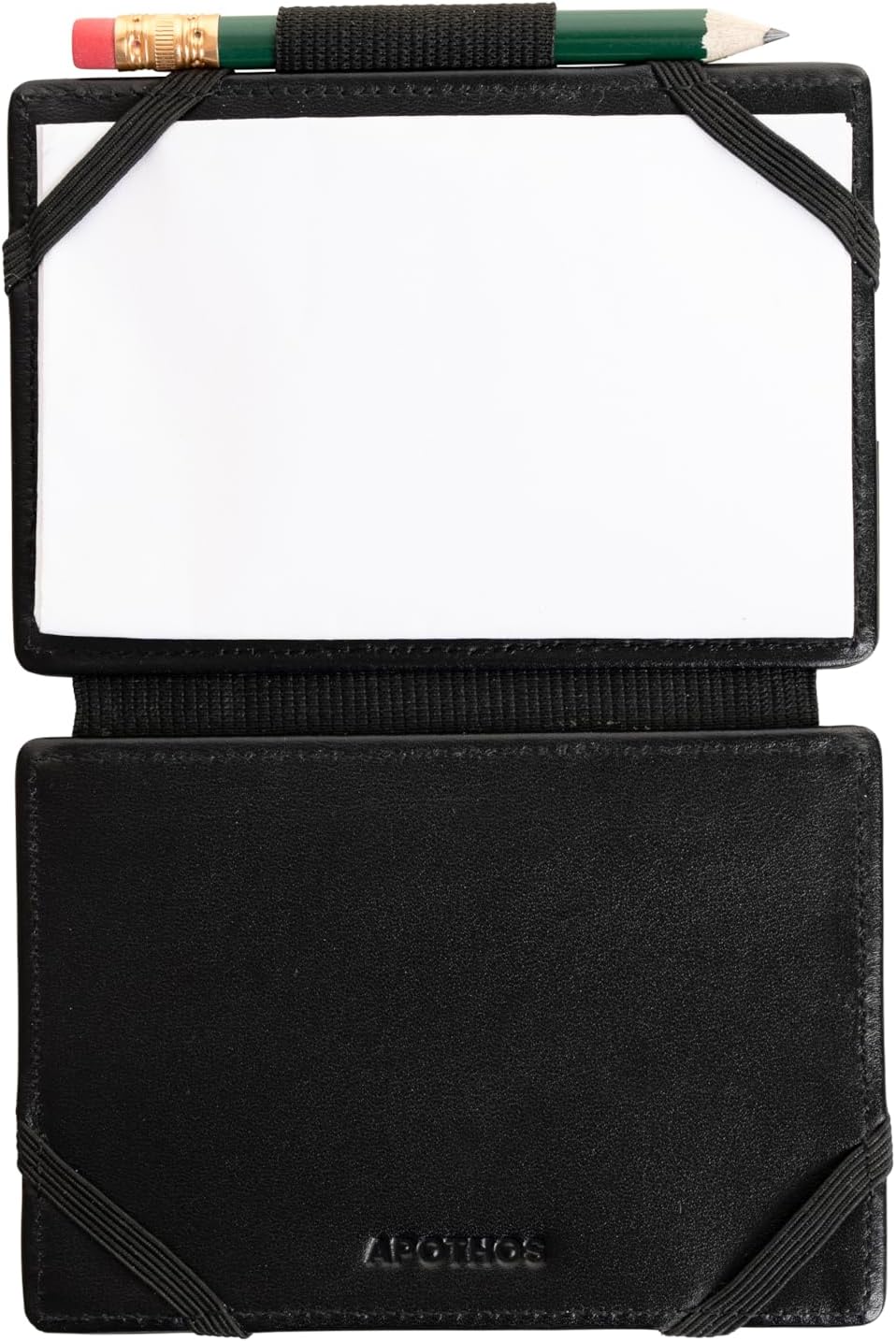 Scorecard Wallet, Notetaking, Versatile - Hold Credit Cards, Pens/Pencil, Clip (Green)