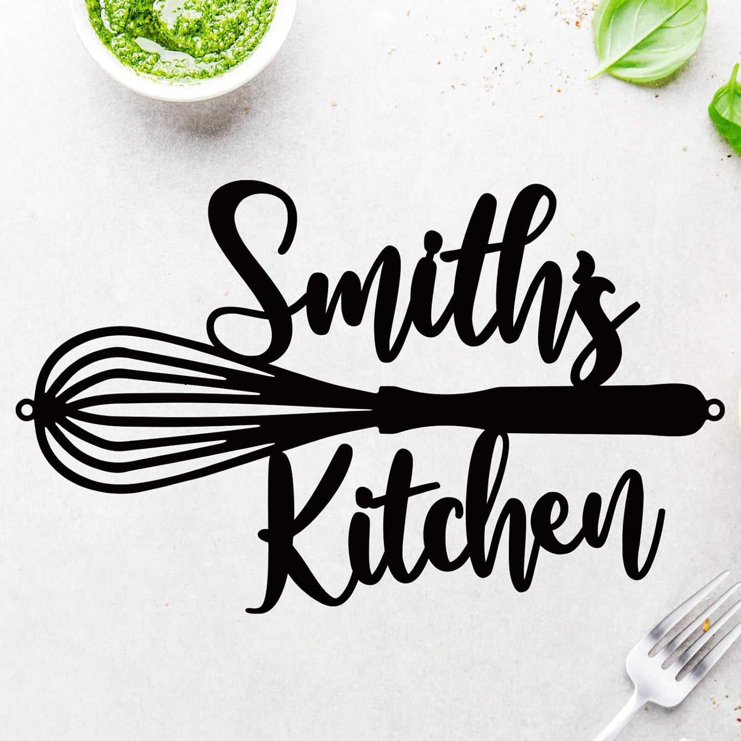 Custom Metal Sign for Kitchen, Mom's Kitchen, Kitchen Wall Decor, Nana's Kitchen Sign, Personalized Kitchen Gifts, Nana Mothers Day Gift, Metal Wall Art