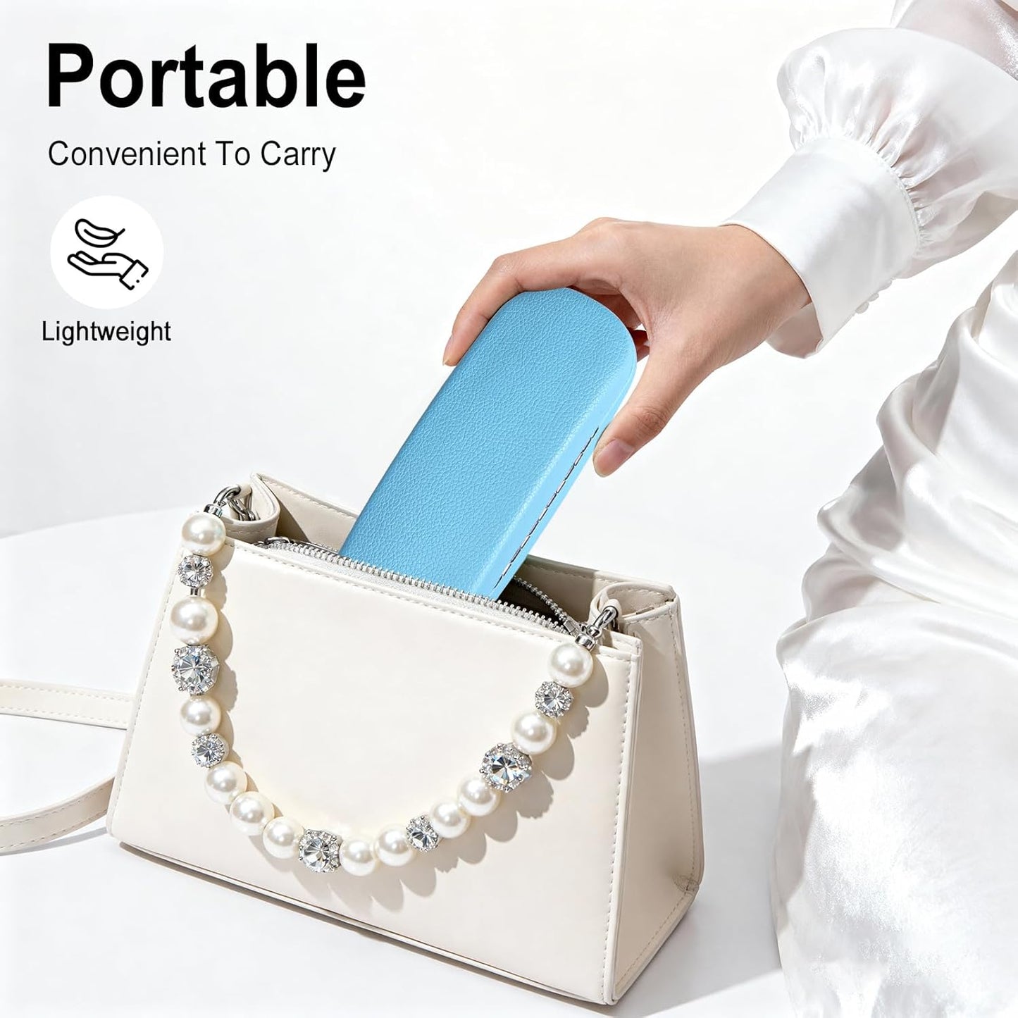 RayLove Glasses Case, Unisex Hard Shell Eyeglass Case, PU Leather Protective Hard Eye Glasses Cases with Eyewear Accessories