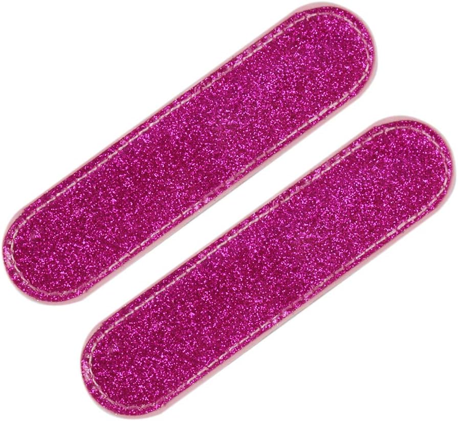 Glitering PVC Golf Hat Clip 2 PCS for Women Golfer