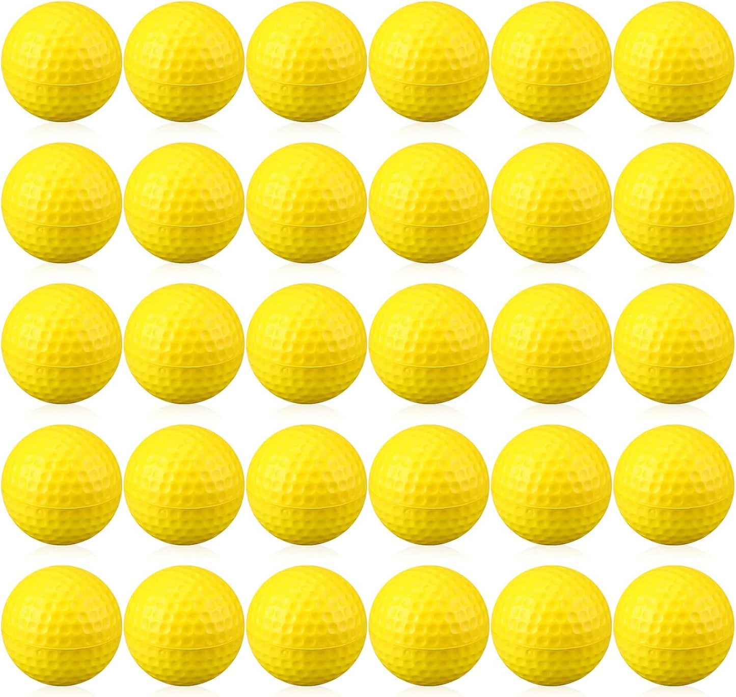 30 Pcs Foam Golf Practice Balls Soft Foam Balls for Golf Practice Realistic Feel and Flight Sport Training