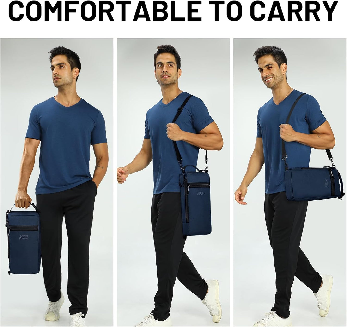MIER Cooler Backpack Insulated Soft Cooler Bag Portable Leakproof Camping Lunch Backpack for Men and Women Lightweight Thermal Bag for Hiking Shopping Travel
