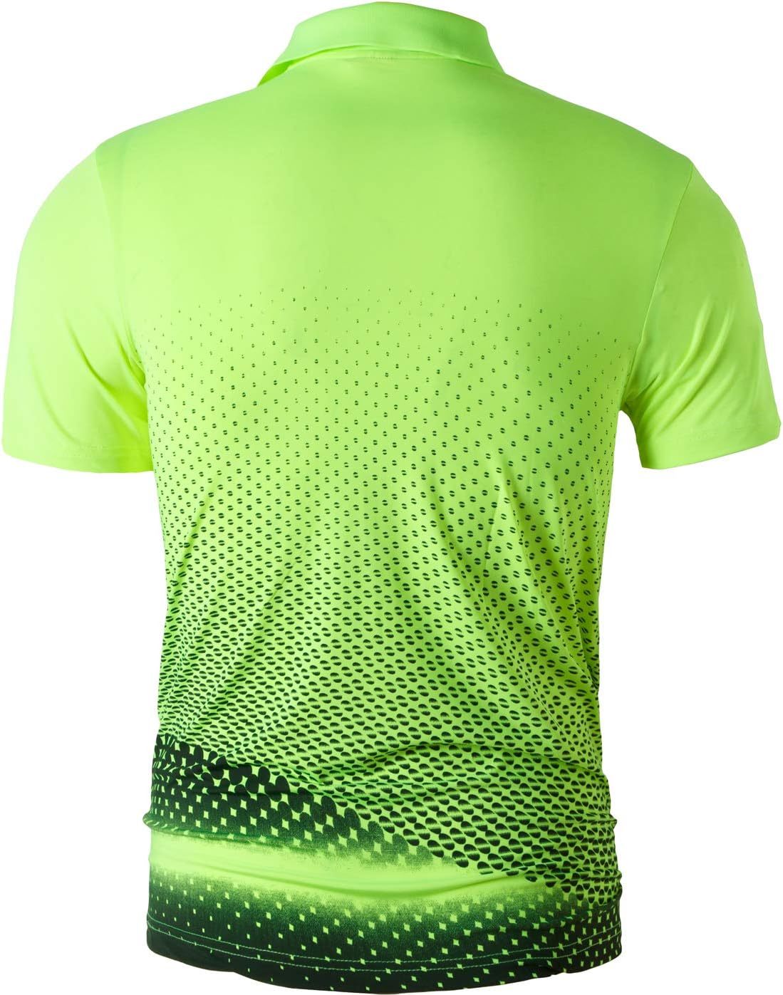 jeansian Men's Sport Outdoor Quick Dry Fit Short Sleeves Polo Tee Shirt Tshirt T-Shirt Tops Golf Tennis Bowling LSL195