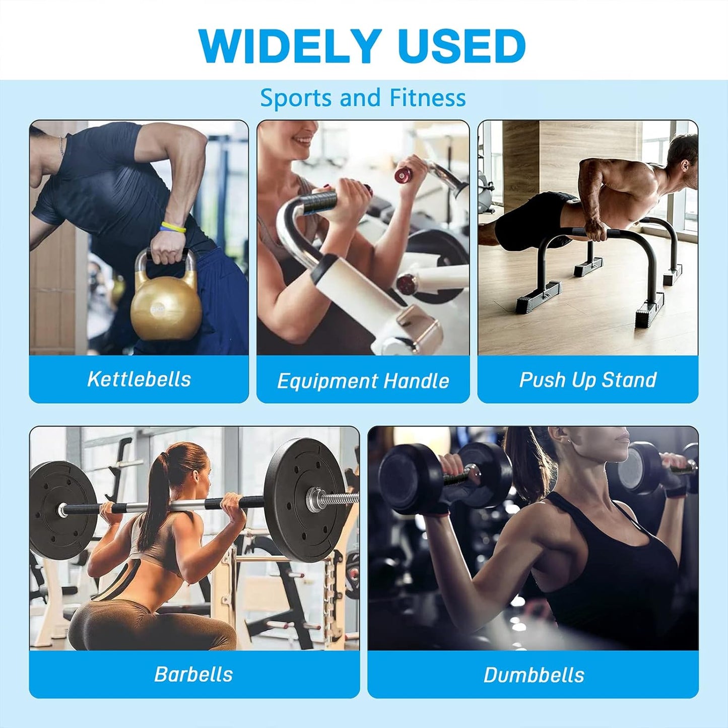 2 Rolls 1IN X 10FT Grip Tape,Silicone Tape for Handles,Self Fusing Silicone Grip Wrap for Fishing Pole,Racket,Pull Up Bar,No Adhesive,Black