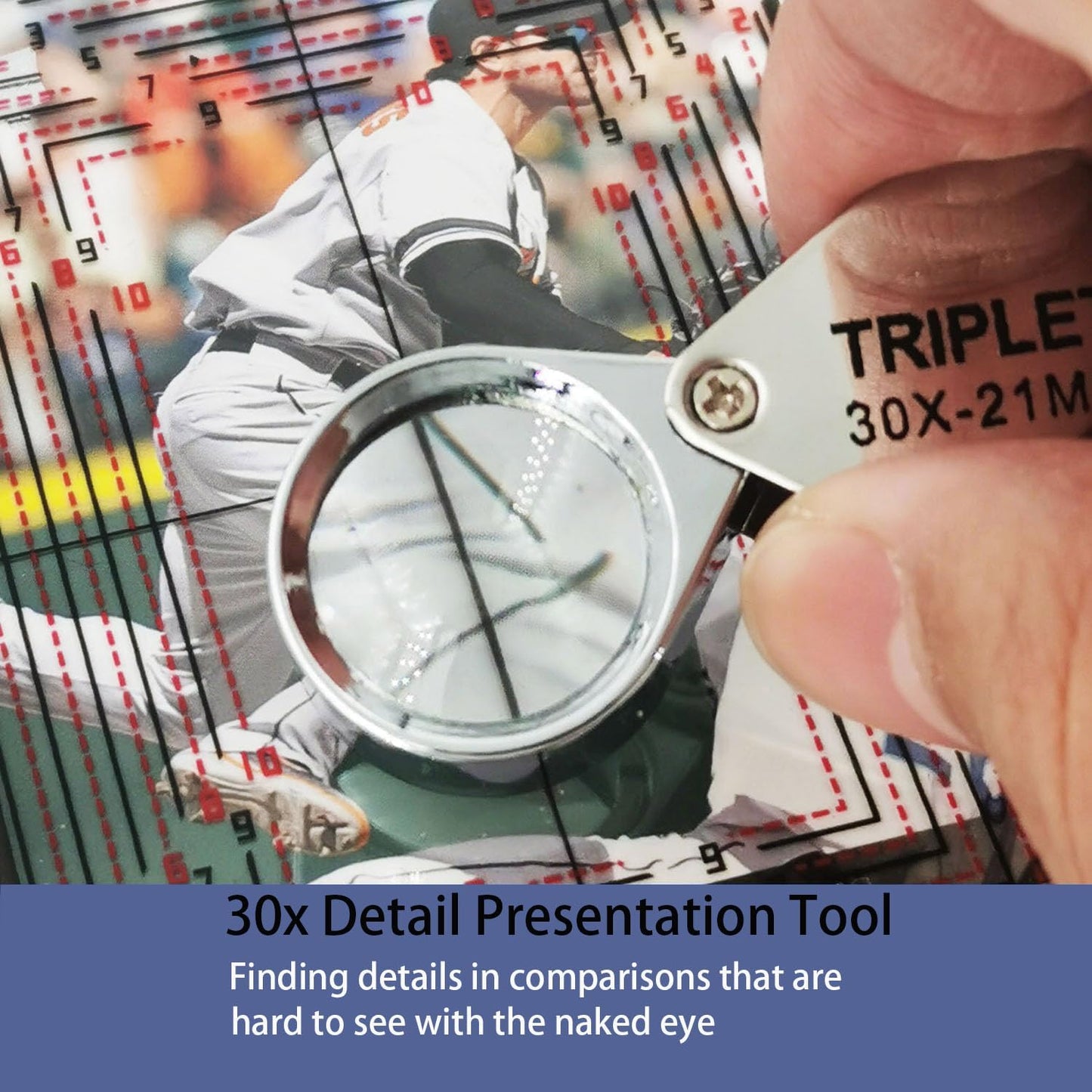Card Centering Grading Tool, Sports Trading Cards Measuring Tools, Sports Cards Grading Kit.