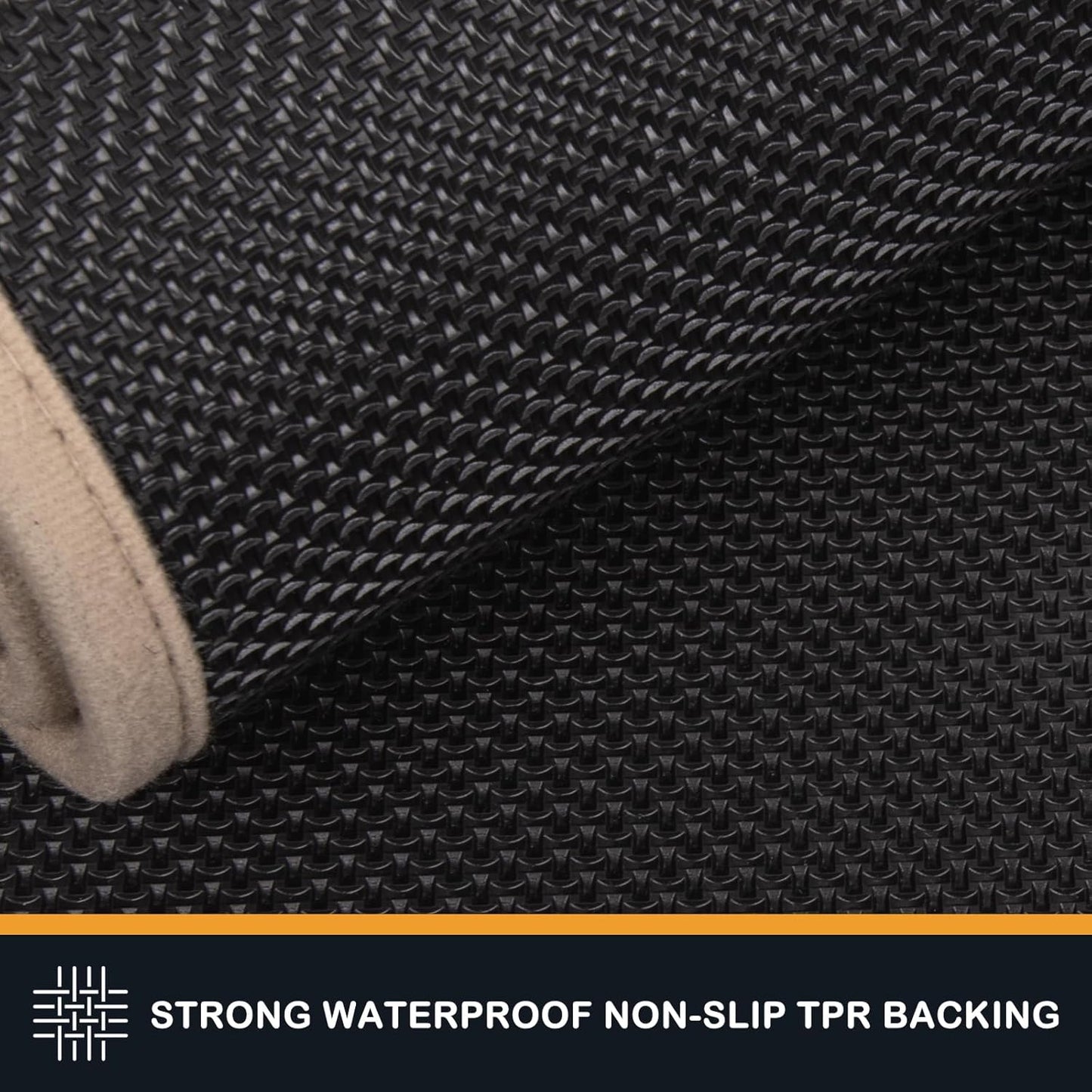 PURRUGS Dirt Trapping Door Mat 24" x 35.5", Non-Slip Machine Washable Entry Rug, Shoe Scraper, Dog Doormat, Super Absorbent Welcome Mat for Front & Back Door, Muddy Shoes & Paws, Taupe