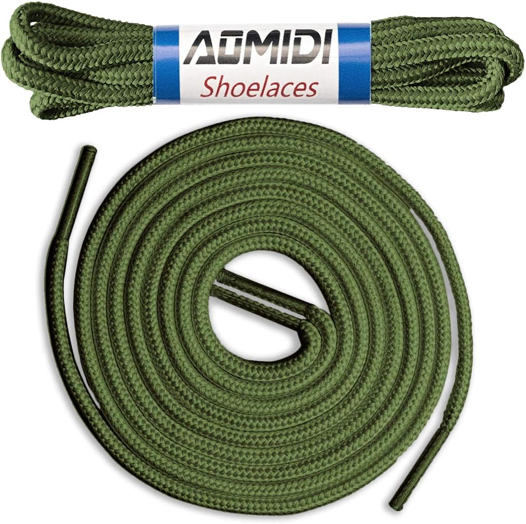 2 Pair Shoelaces Round Athletic Shoes Lace for Boot Laces Shoelaces and Multiple Shoe Types Replacements