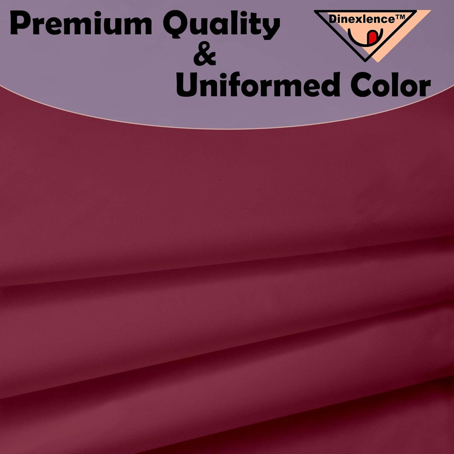 2 Pack Burgundy Premium Plastic Tablecloth Round 84 Inches Reusable Wine Red Decorative Table Cover for Dining, Wedding, Party, Indoor and Outdoor use