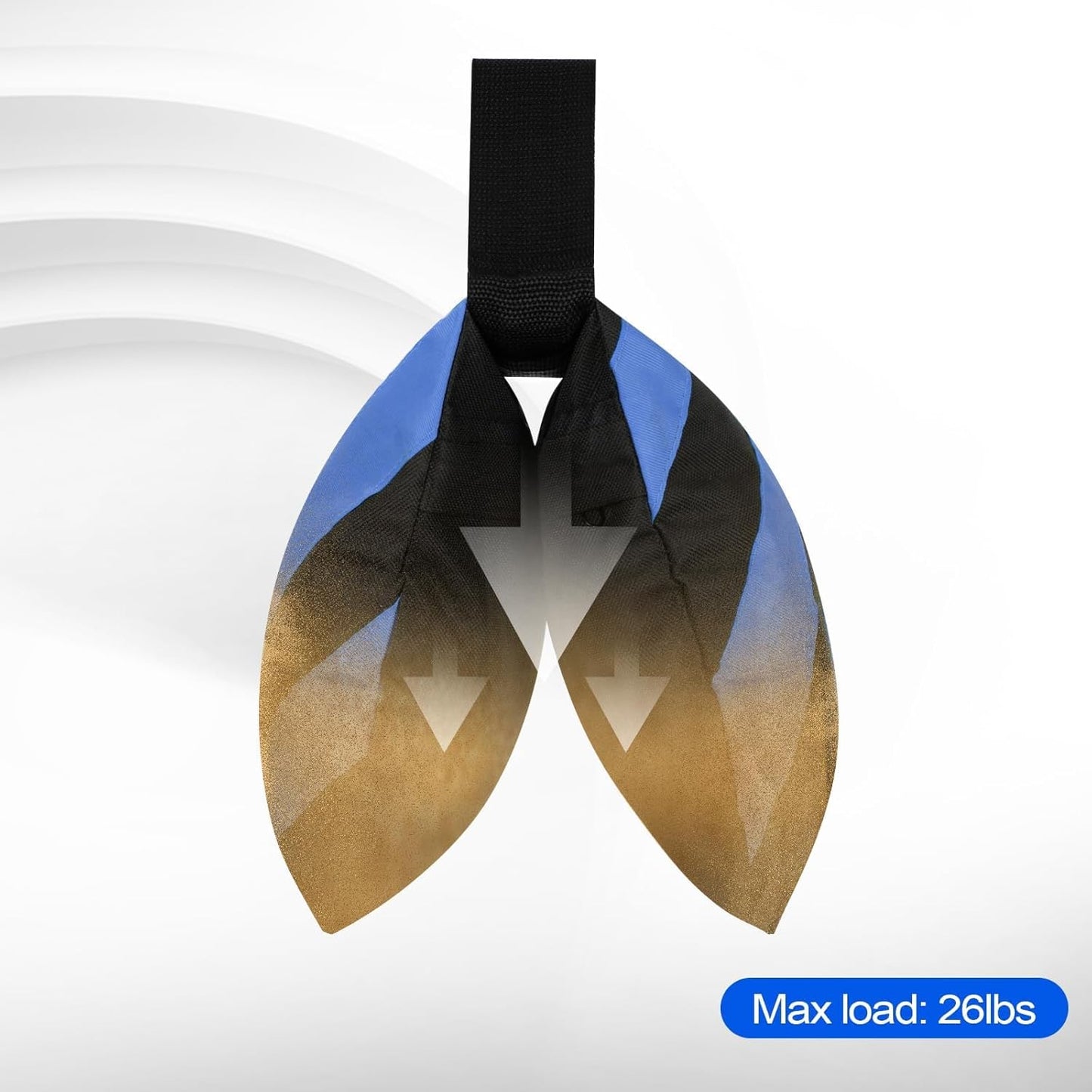 EMART Heavy Duty Sandbag Photo Studio Weight Bag Saddlebag Design for Photography Light Stand Tripod, Outdoor Patio, Sports, Pop up Tent, Umbrella Base, Camping, Fishing Chair -4 Packs Set(Blue)