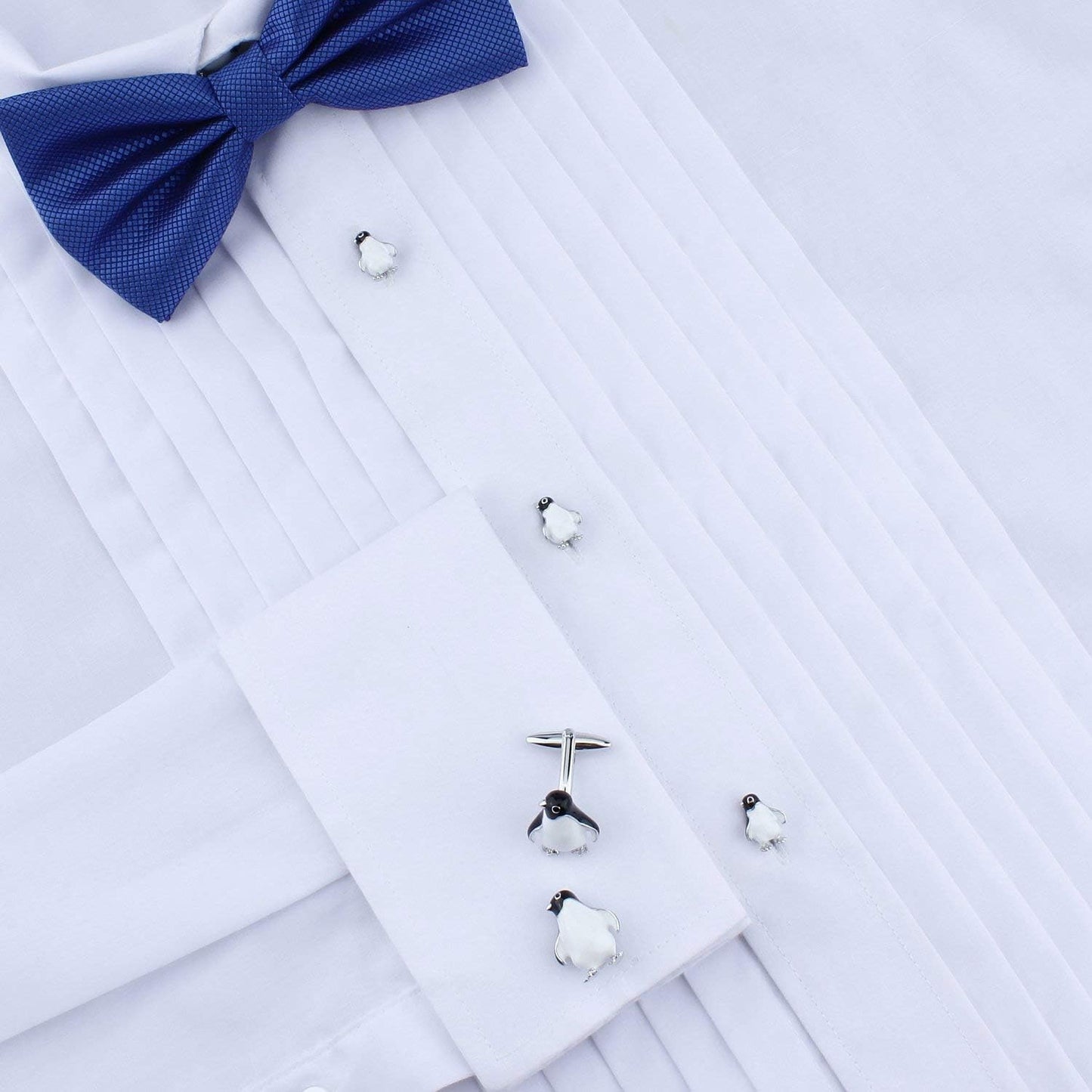 HAWSON Silver/Gold Cufflinks for Men with Tuxedo Shirt Studs,Men Accessories Jewelry with Gift Box,Gifts for Family,Best Friend on Wedding Business Birthday Anniversary
