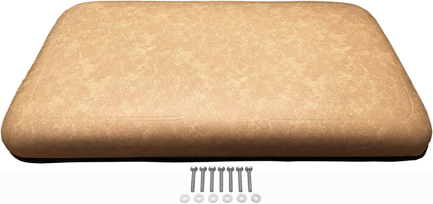 Dr.Acces Golf Cart Seats Front Seat Bottom & Seat Back Assembly for EZGO TXT/Medalist 1994-2013 Models, Replaces OEM # 71751-G04, factory size (Seat Bottom Tan)