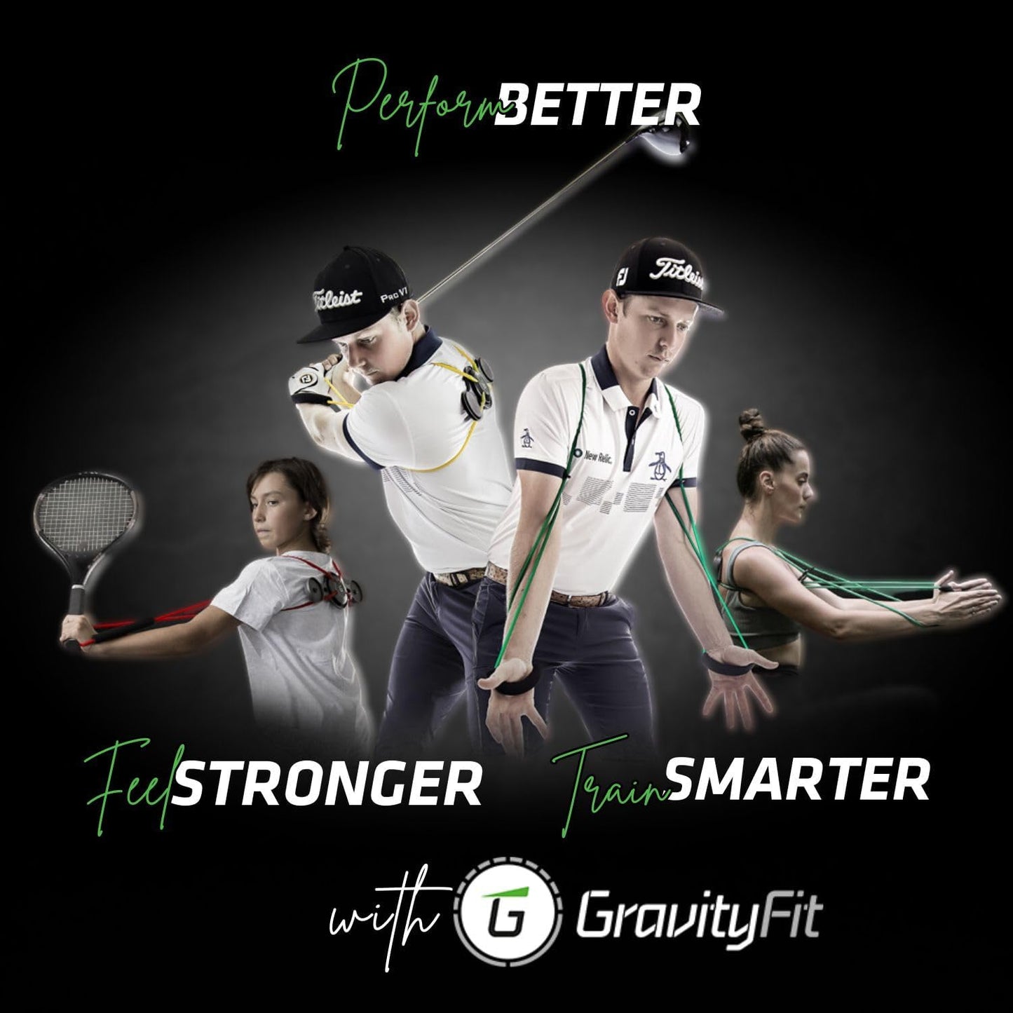 Golf Swing Performance Trainer Aid | Golf Swing Trainer Trusted by PGA Coaches | Backed by 30 Years Research | Elevate Your Golf Training | Enhance Strength, Stability, Rotation & Posture
