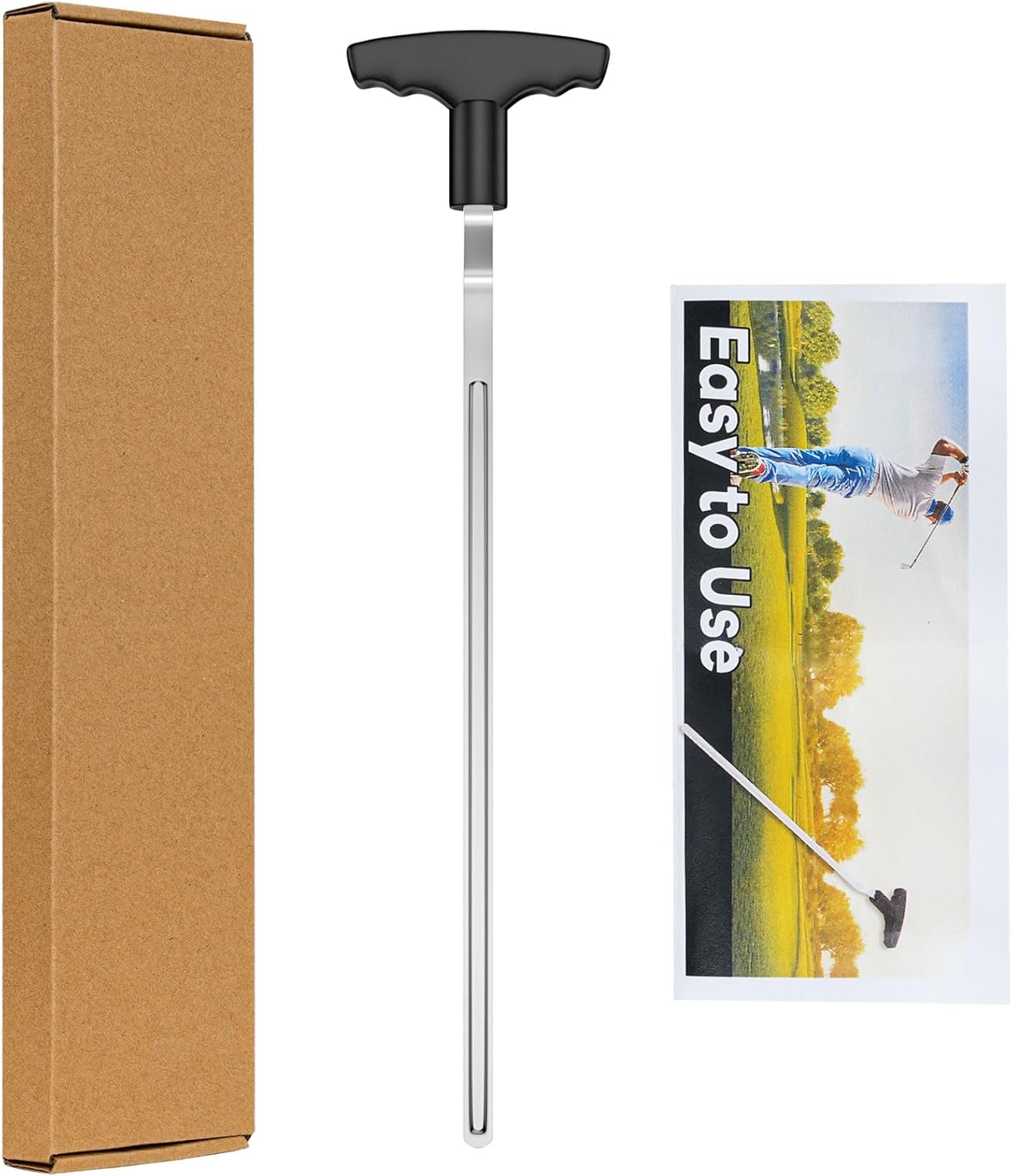 Golf Grip Removal Tool, V-Groove Golf Grip Remover Saver Gripping Tool 11" for Standard Length, Saves Old Golf Grips