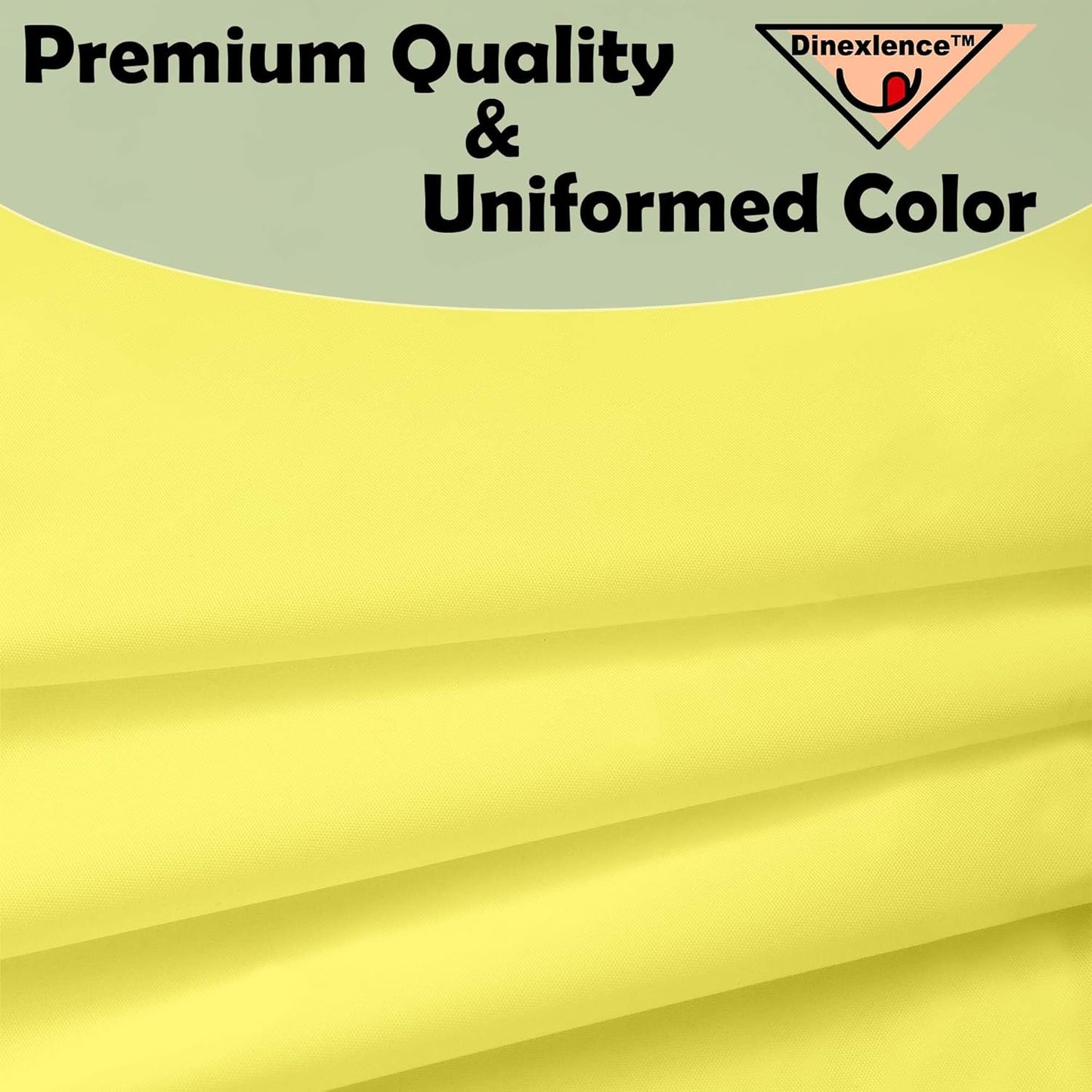 2 Pack Light Yellow Premium Plastic Tablecloth Round 84 Inches Reusable Pastel Yellow Decorative Table Cover for Dining, Wedding, Party, Indoor and Outdoor use