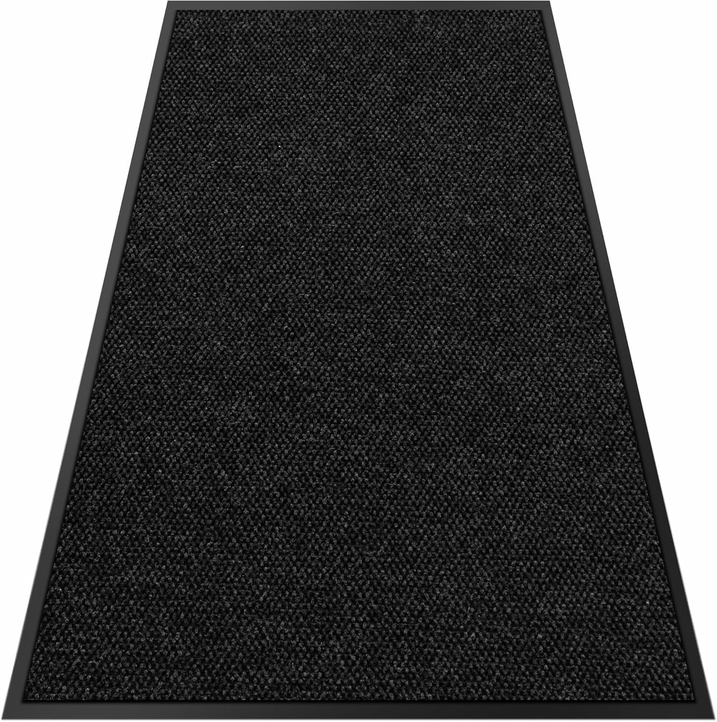3′ x 30′ Front Door Mat Indoor Outdoor Entrance, Commercial Floor Mat Heavy Duty Dirt Trapper Entryway Doormat, Custom Size Non Slip Rubber Backing Welcome mat, Door Mat for High Traffic Area