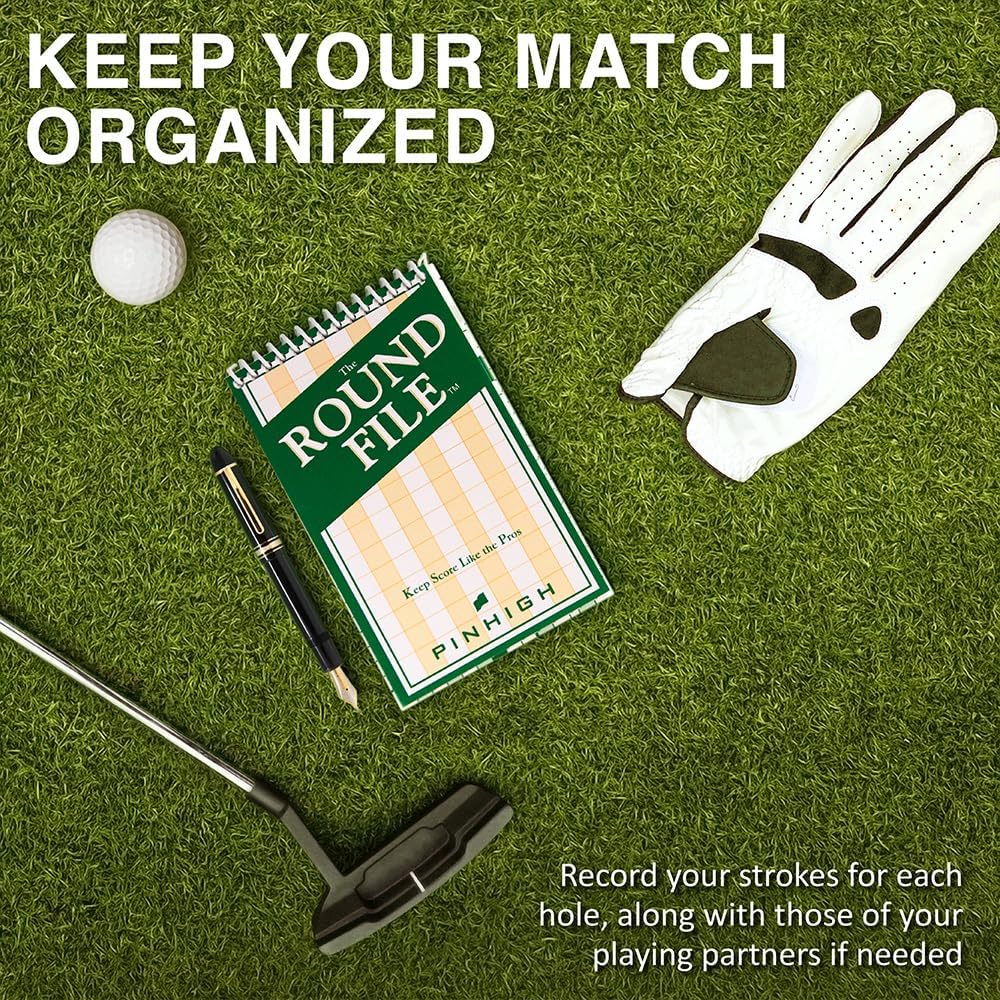 Golf Essentials: Personalized ID Labels, Pro Scorecards & Game Guides. Weatherproof Accessories for Club Tracking, Stat Logging & Wagering
