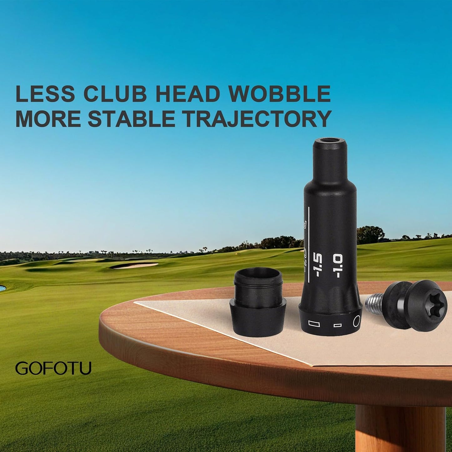 0.335 Golf Adapter Sleeve RH Compatible with Ping G430 10Max, G430,G425,G410,G410 Plus MAX, SFT .335 Driver/Fairway